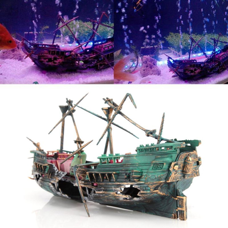 NOVO! Grande Decoração para Aq - Aquarium Marineland avaliação e preço
