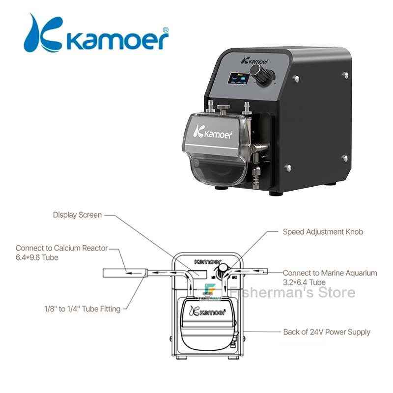 Kamoer FX-STP3 WIFI PerItálico - Calcium Reactor Media avaliação e preço