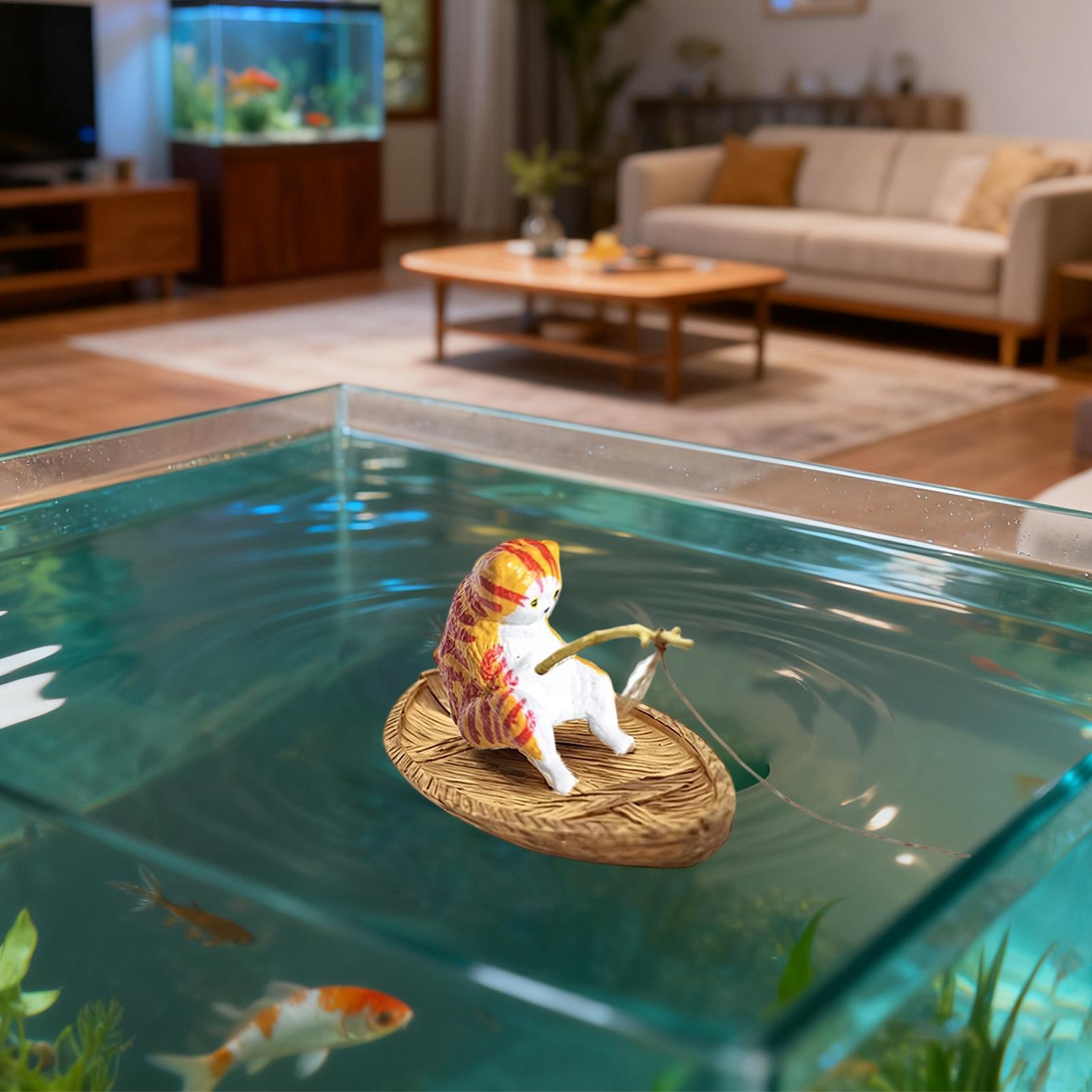 Ornamento Criativo de Gato Pes - Aquarium Marineland avaliação e preço